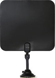 Evolveo TDE Xany 2C LTE Indoor TV Antenna (with power supply) Black Connection via Coaxial Cable