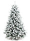 Christmas Tree Alpine Snowy 210cm with 1185 Branches
