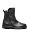 Paola Ferri Women's Leather Boots Black