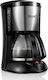 Bruno Filterkaffeemaschine 1000W Black