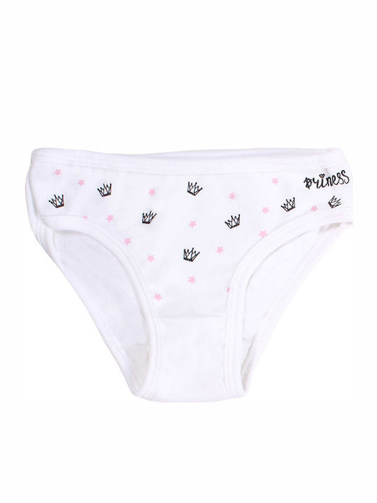 Minerva Princess 41874 Kids' Brief White