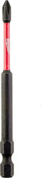 Milwaukee Shockwave Screwdriver Bit Cross with Size PH2