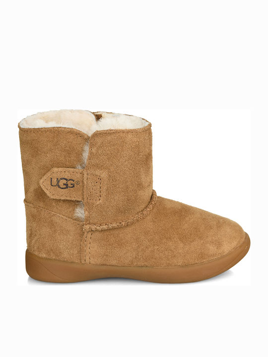 UGG Keelan Ghete Copii din Suede Maro