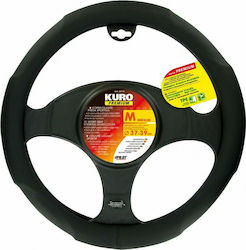 Lampa Car Steering Wheel Cover Kuro with Diameter 37-39cm Synthetic Black L3311.3