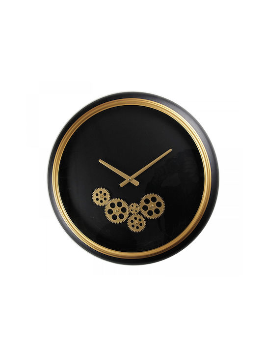 Zaros Wall Clock Metallic Ø52cm