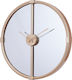 Zaros Wall Clock Metallic Gold Ø60cm