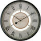 Zaros Antike Metallische Bronze Wanduhr Mit Ø60cm