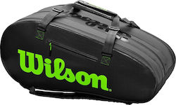 Wilson Super Tour 3 12 Racket Tennis Bag Black