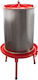 Wiltoc Σταφυλοπιεστήριο Υδραυλικό 40lt 51741 Inox