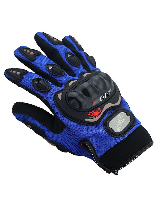Probiker MCS - 01C Καλοκαιρινά Γάντια Μηχανής Μπλε