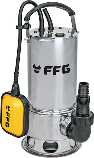 FFG DWSP 750X Μονοφασική Αντλία Ακαθάρτων / Λυμάτων 1hp με Φλοτέρ 43480