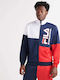 Fila Daniele Men's Sweatshirt Jacket with Pockets Multicolour