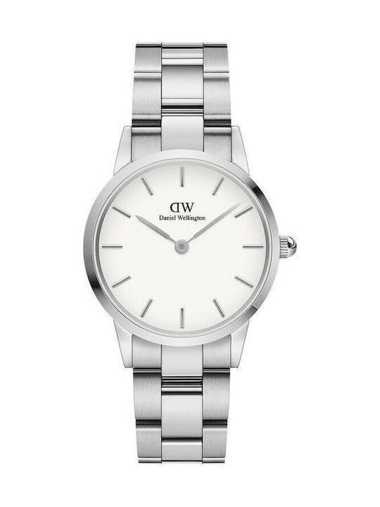 Daniel Wellington Iconic Link Watch with Metal Bracelet Silver