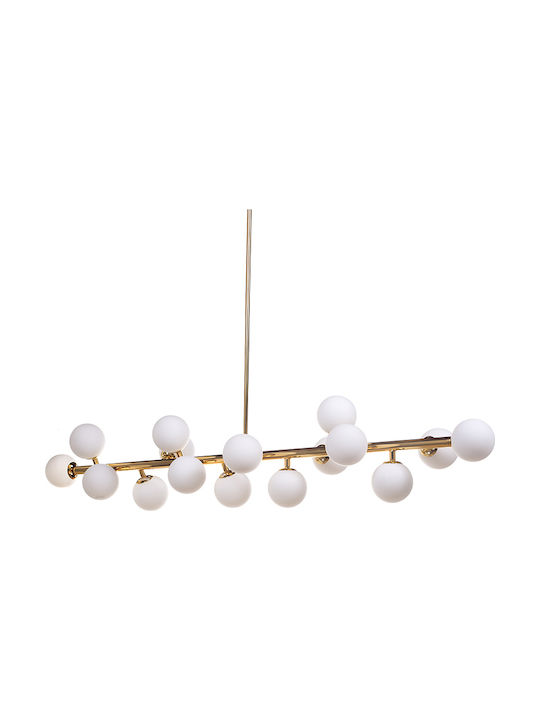 Artekko Pendant Chandelier Gold