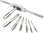 Hand Taper with Tap Wrench 8pcs 1118.030