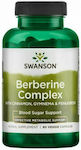 Swanson Berberine Complex 90 veg. Kappen