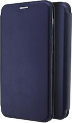 Ancus Magnetic Curve Book Δερματίνης Navy Μπλε ...
