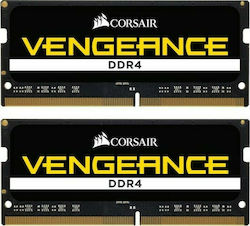 Corsair Vengeance 64GB DDR4 RAM mit 2 Modulen (2x32GB) und Geschwindigkeit 2666 für Laptop