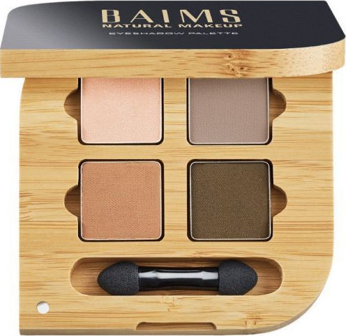 Baims Eyeshadow Quad Palette Παλέτα με Σκιές Ματιών σε Στερεή Μορφή 5.5gr