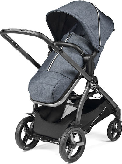 Peg Perego Ypsi Adjustable Baby Stroller Suitable from 6+ Months Blue 10.2kg 02849BA71