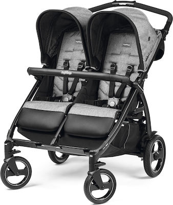 Peg Perego Book For Two Cărucior dublu Potrivit pentru Nou-născut Bej 14kg 54499GL51RO01