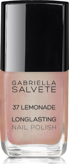 Gabriella Salvete Long Lasting Glossy Βερνίκι Νυχιών Μακράς Διαρκείας Quick Dry 37 Lemonade 11ml