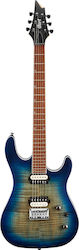 Cort KX-300 Electric Guitar Stratocaster Open Pore Cobalt Burst Cort KX-300 Electric Guitar Stratocaster Open Pore Cobalt Burst