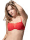 Passion Push Up Bra Underwire Red