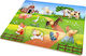 Ξύλινο Παιδικό Puzzle Σφηνώματα Farm Animals 7pcs Remoundo