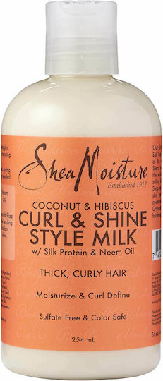 Shea Moisture Лосион За Коса Кокос И Хибискус Укрепване 254мл