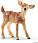 Schleich-S Miniature Toy White-Tailed Fawn 5.3cm. (Various Designs/Assortments of Designs) 1pc