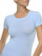 Helios Women's Short Sleeve T-Shirt Light Blue