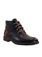 Piele Negru Ghete barbati