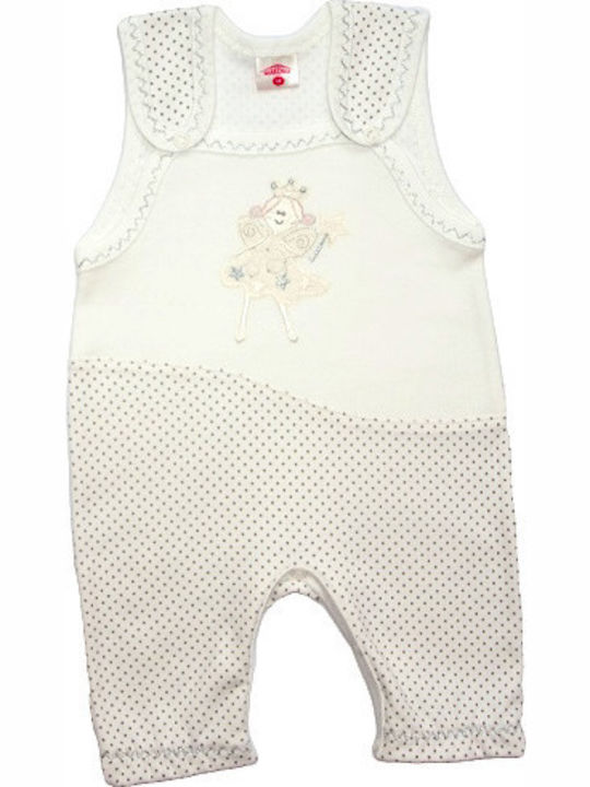 Makoma Baby Bodysuit Sleeveless Ecru