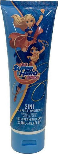 Corsair Toiletries Υποαλλεργικό Παιδικό Σαμπουάν Dc Super Hero Girls σε Μορφή Gel 250ml
