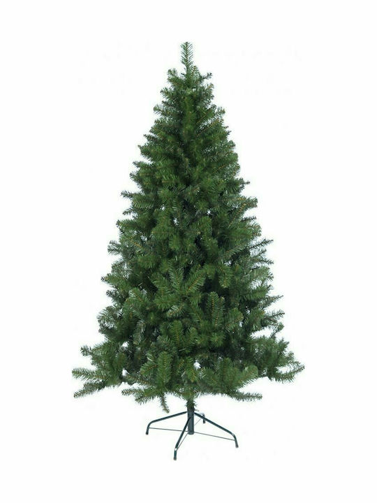 Χριστουγεννιάτικο Δέντρο Alpine Πράσινο 150εκ με Μεταλλική Βάση