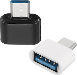 Well 14010 USB-C male σε USB-A female Well 14010 USB-C male σε USB-A female