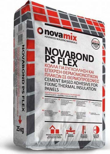 Novamix Novabond PS Flex Thermal Insulation Plate Adhesive White 25kg 04739