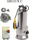 Anavalos Argo X 1500C Einphasige Pumpe Abwasser/Abwasser 1.5hp