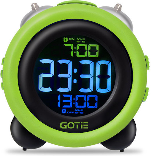 Gotie Gotie Tabletop Digital Clock with Alarm GBE-300Z