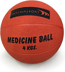 Yakimasport Ball Medicine 23cm , 4kg in Red Color
