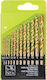 Extol Metal drill bits Σετ 13 Τρυπάνια για Μέταλλο