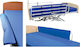 Herdegen PU Bed Rail Cover Blue 0805207