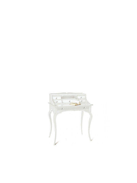 Secretary Desk Art. 1532 White 78x50x95cm