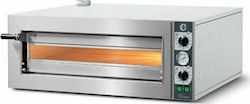 Cuppone Tiziano TZ 430/1M Ηλεκτρικός Φούρνος Πίτσας με Πυρότουβλα 4.6kW 90x76x39cm