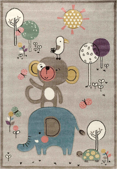 Tzikas Carpets 21900-760 Детско килимче Сив 133x190см Дебелина 13мм
