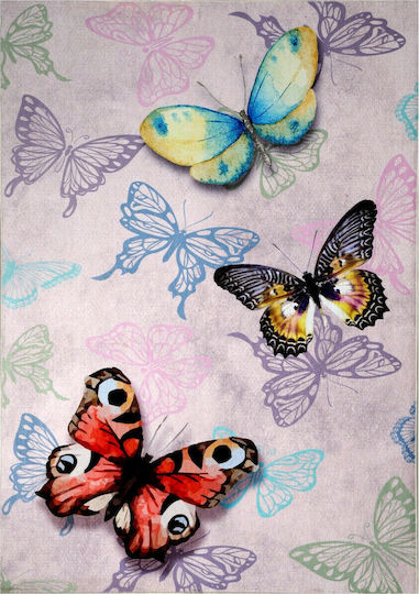 Tzikas Carpets 73004-021 Kids Rug Fluturi Roz 160x230cm