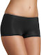 Feel Sensational Hipster High-waisted Women's Boxer Black