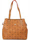 Women's Bag Shopper Shoulder Tabac Brown