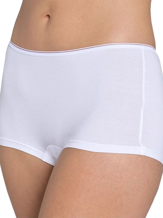 Feel Sensational Ψηλόμεσο Γυναικείο Boxer Λευκό